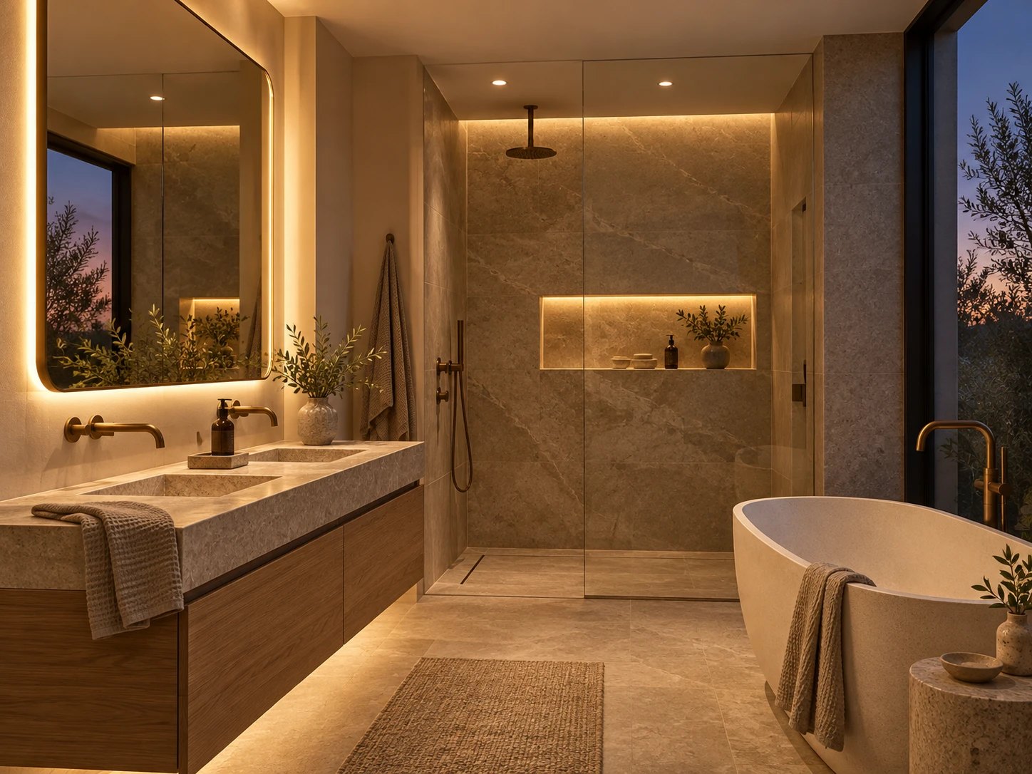 Lighting and electrical planning — Bathroom Design in London