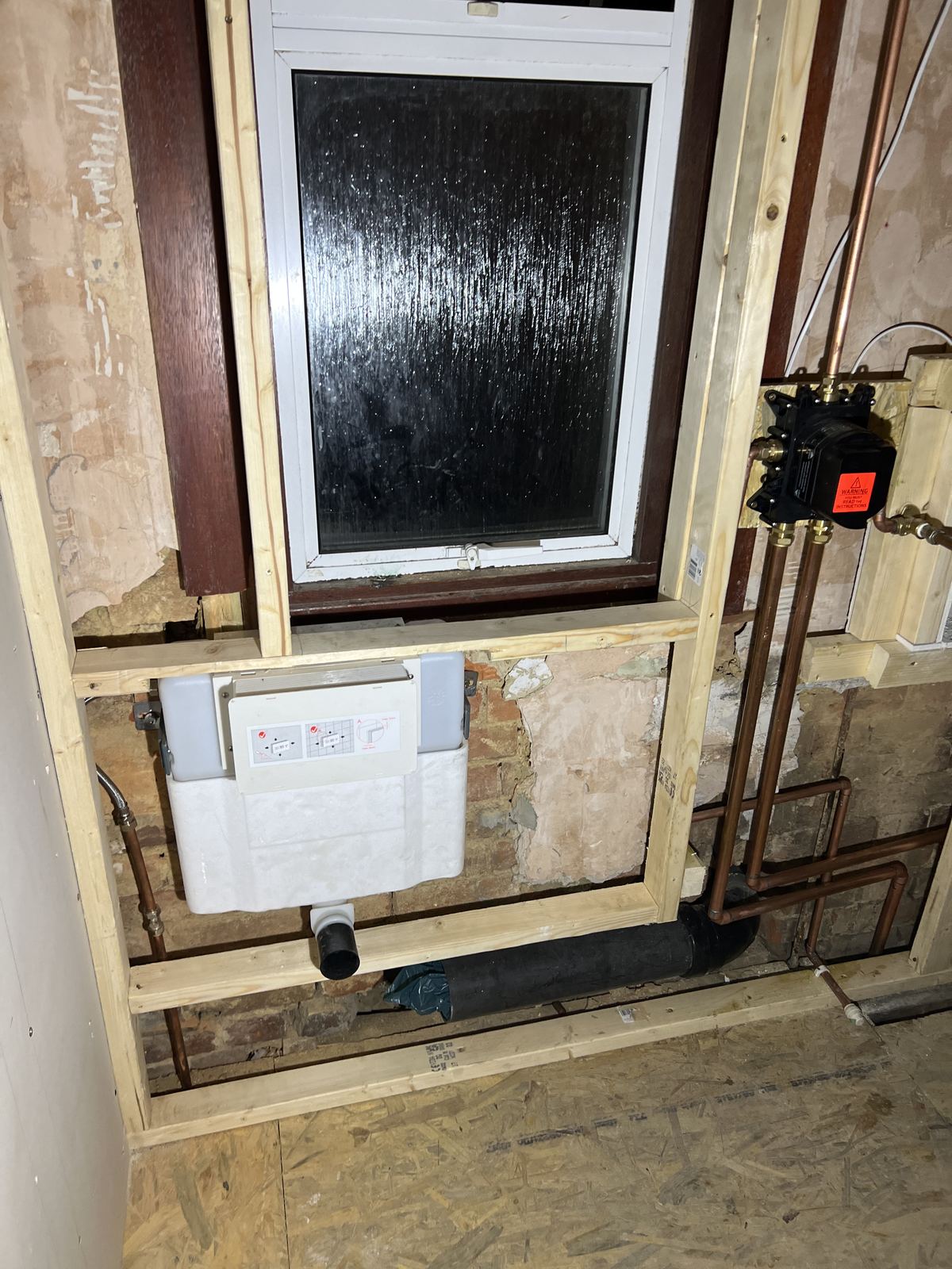 Concealed cistern — Bronze and Brass — Bathroom, Maidenhead
