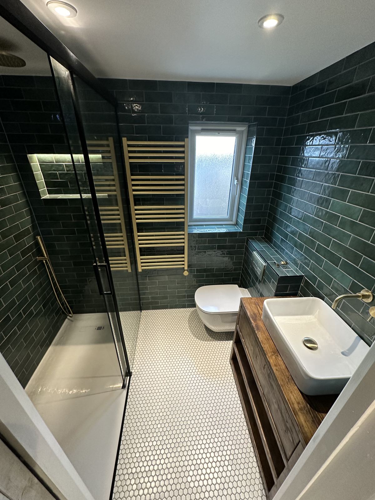 The finished room