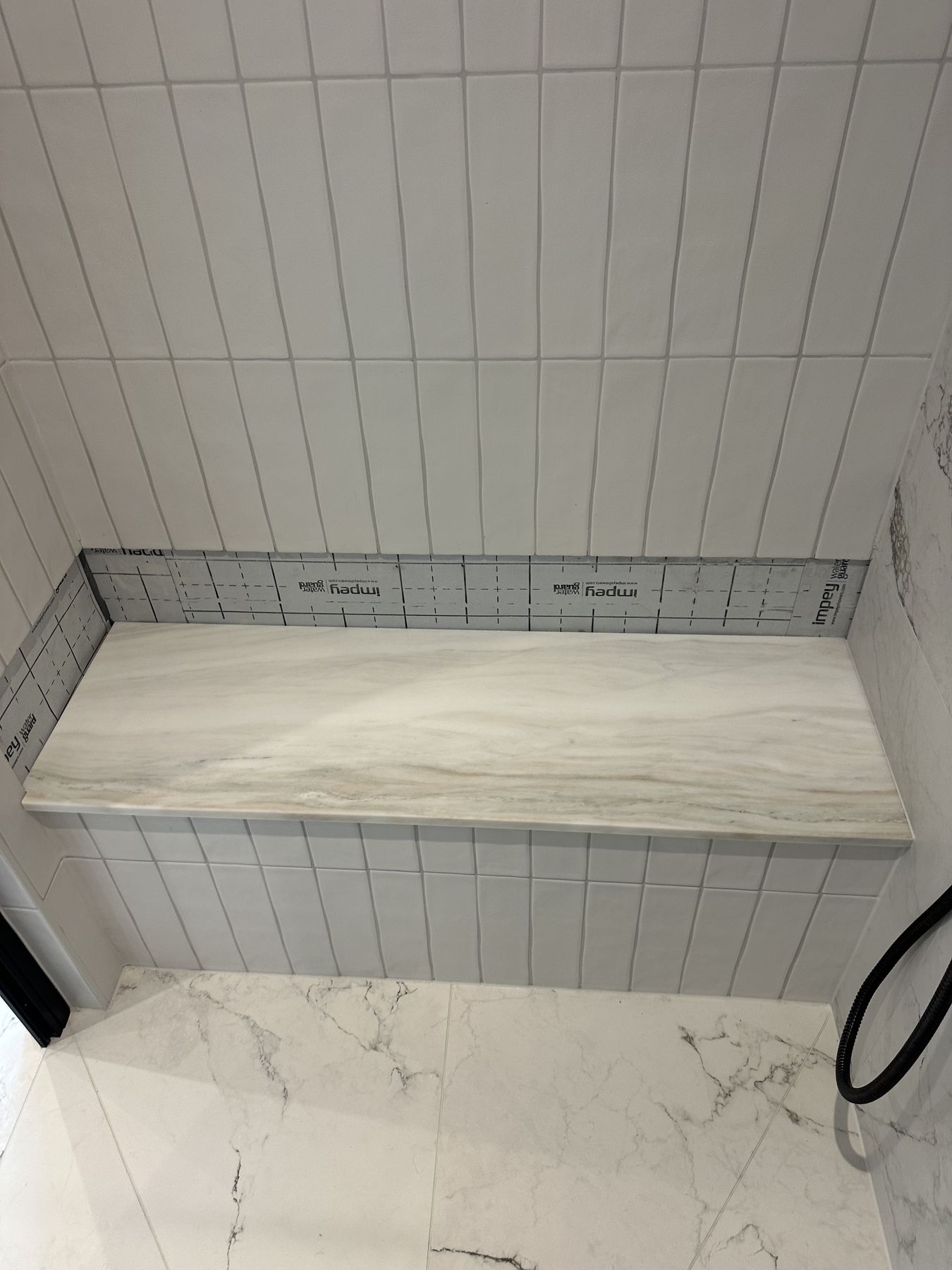 Shower bench — material reference