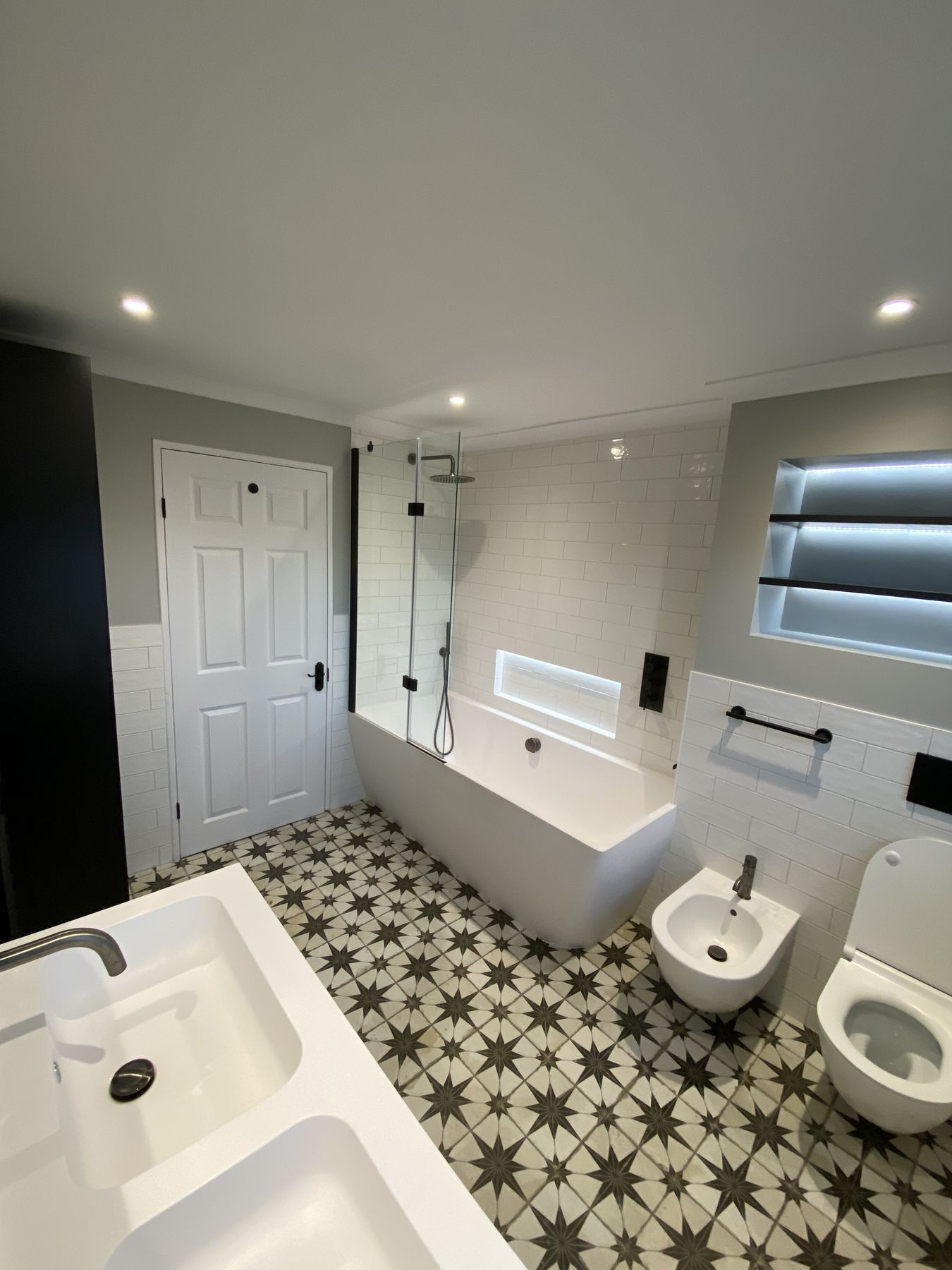 Patterned floor — material reference