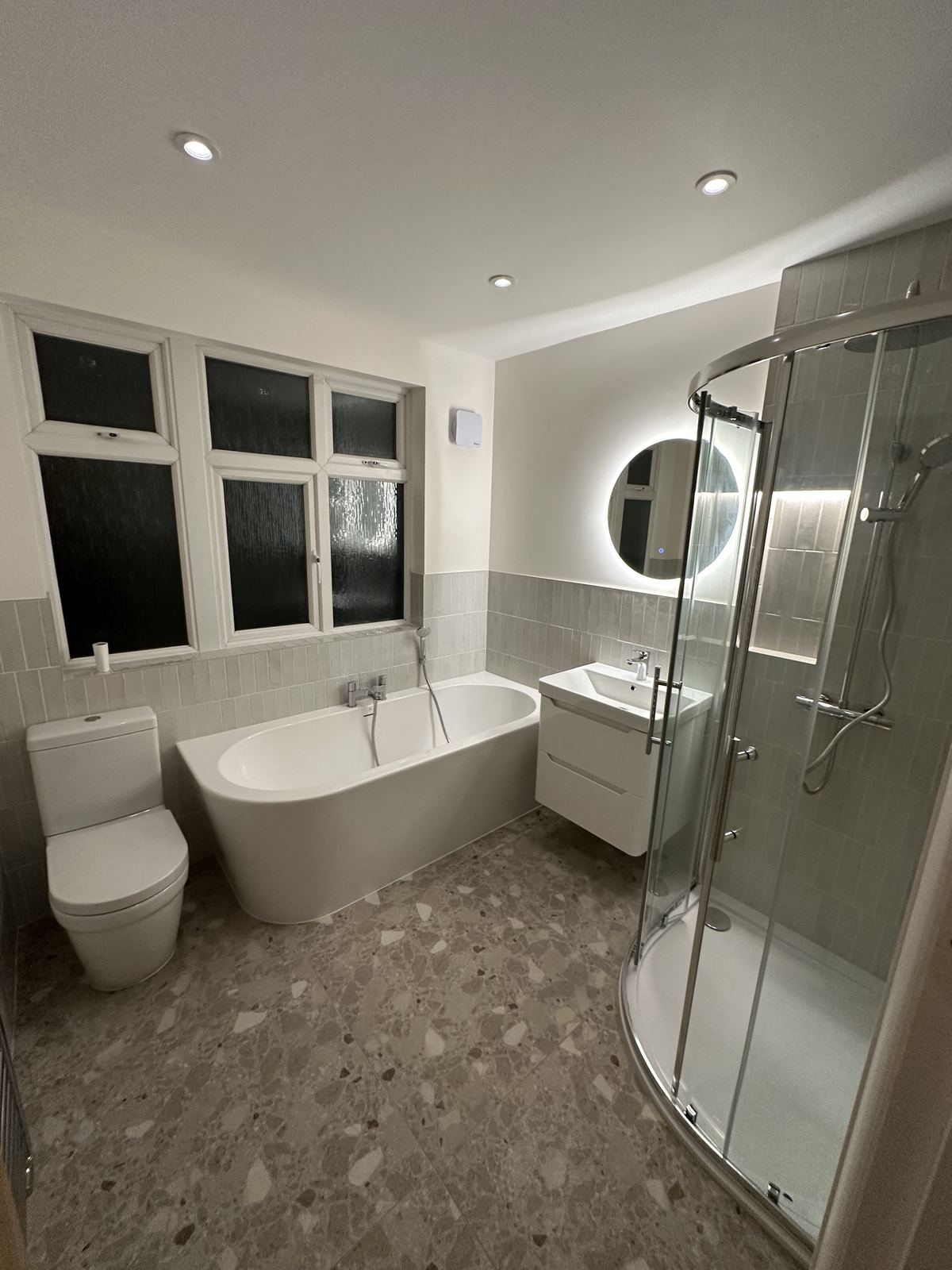 The finished room
