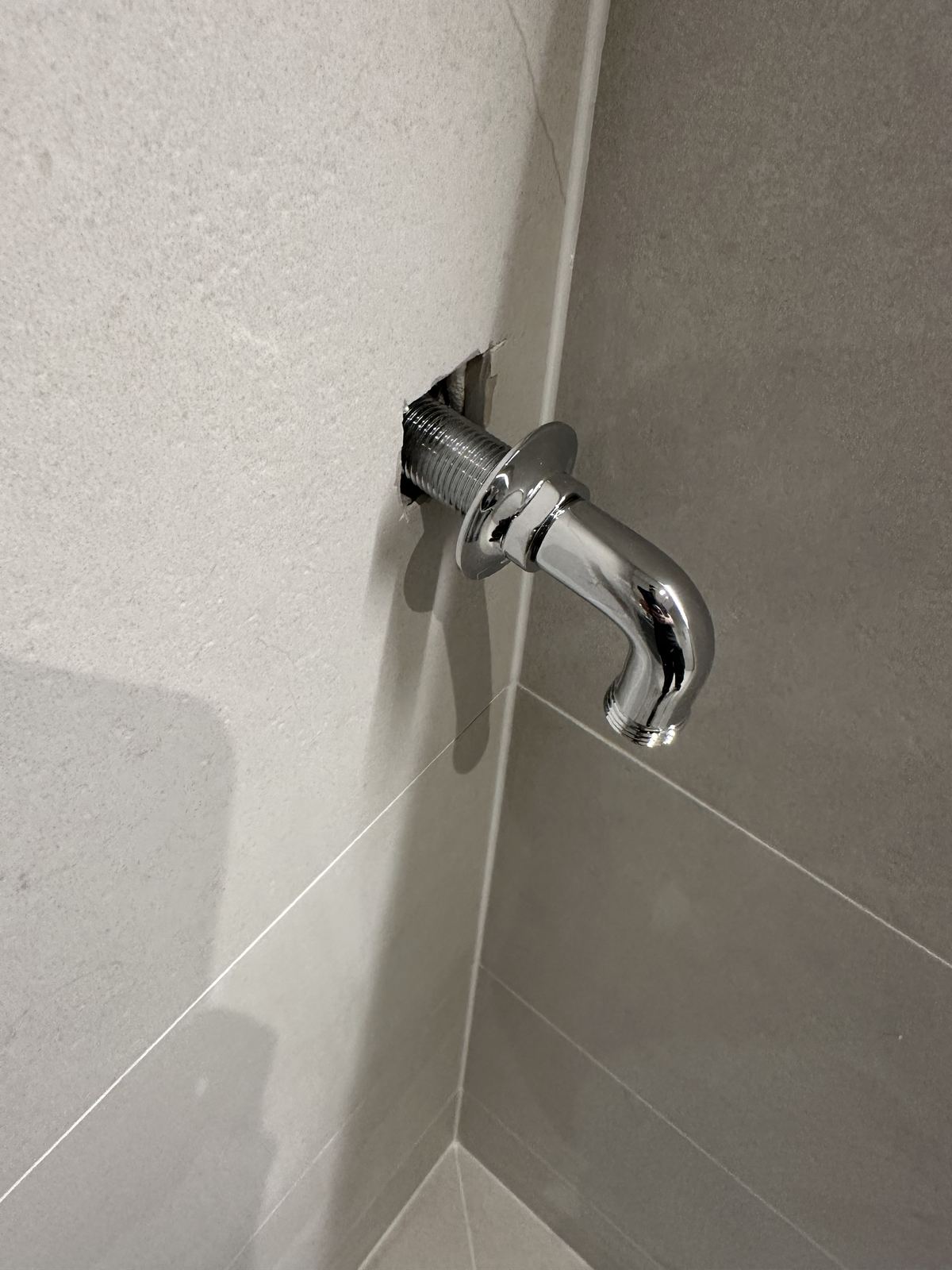 Brassware — The Long Niche — Walk-in Shower Room, Southfields